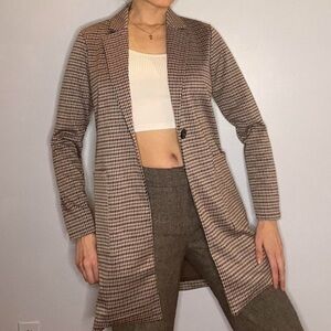 Philosophy‎ houndstooth women’s blazer. Size M